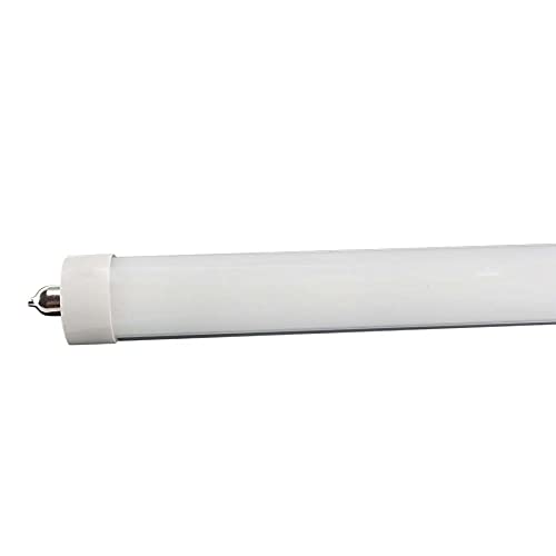 NYLL T6 LED Tube - Pack of 2, 64 in., Cool White (4200K), Metal, Directly Relamps 38W Fluorescent Bulb, Ballast Required