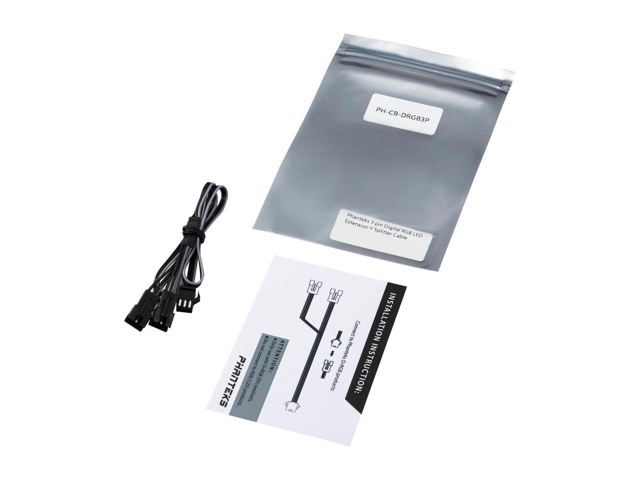 CABLE PHANTEK PH-CB-DRGB3P R