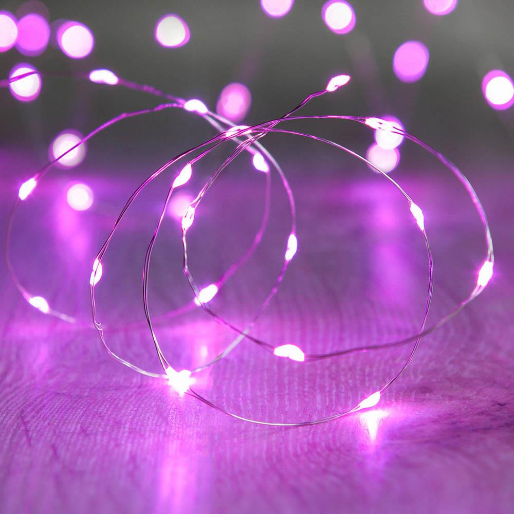 Perfect Holiday Copper Fairy Lights, 20 LED, Multicolor, Model 12010845