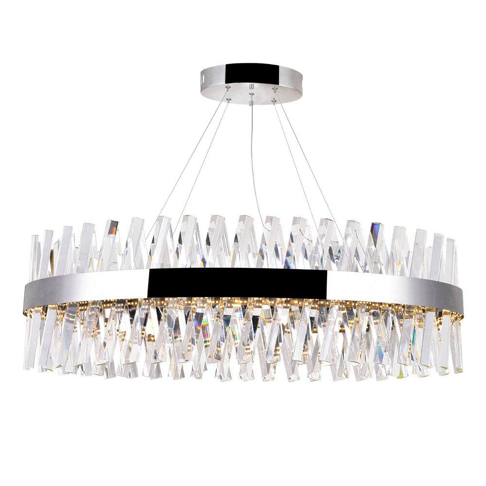 LED Chandelier with Chrome Finish Island/Pool Table