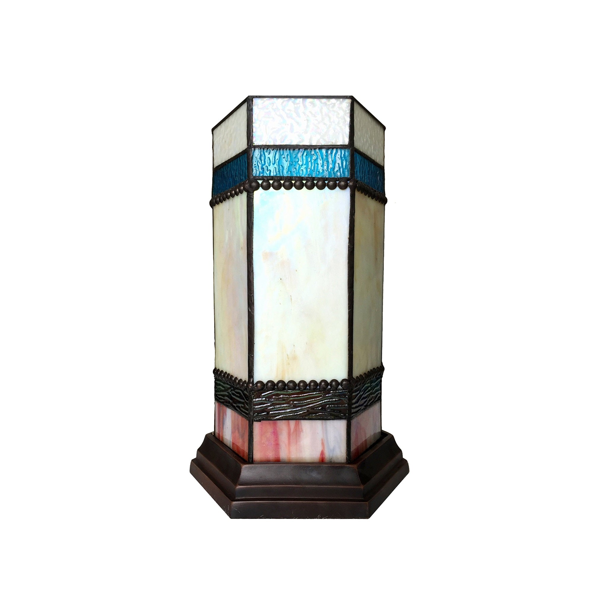 Chloe Ch19030Am14-Tl1 Chester Table Lamp, One Size, Multi