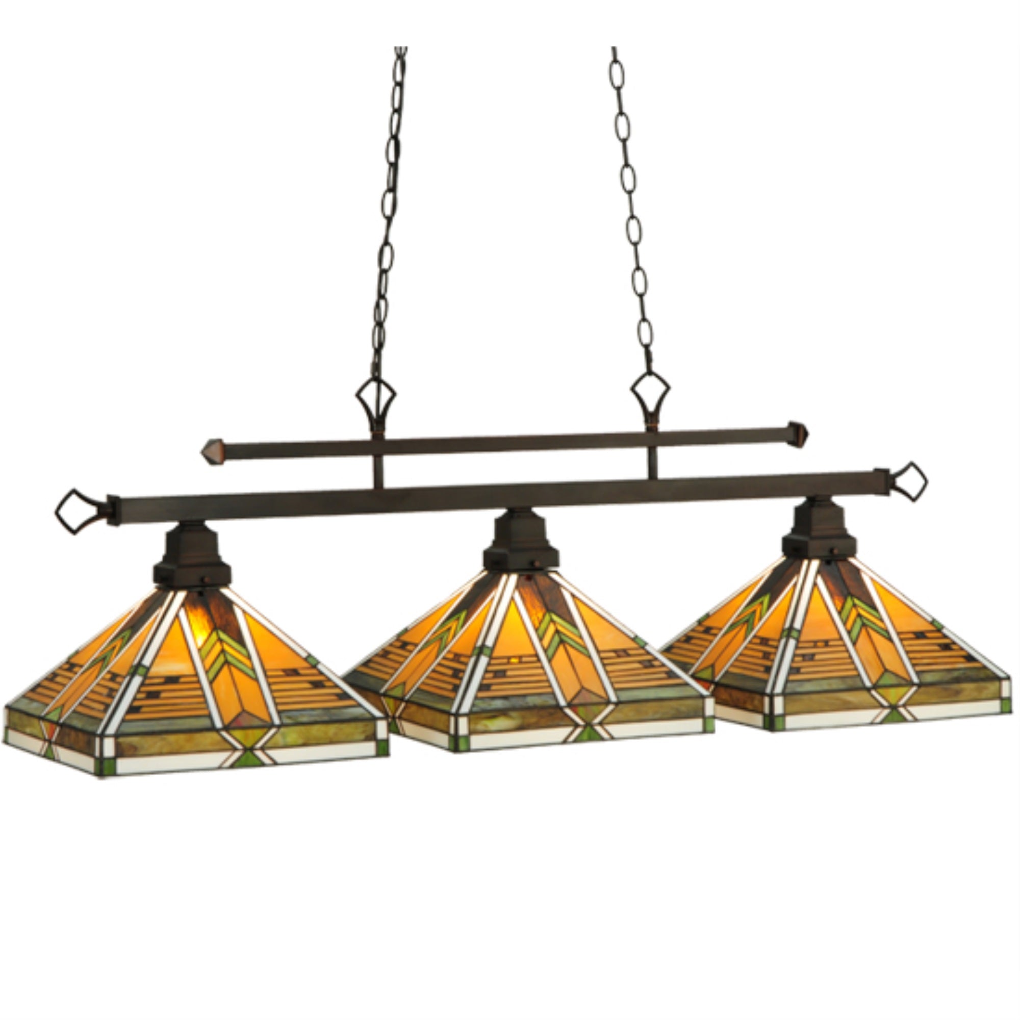 48 inchL Abilene 3 LT Island Pendant