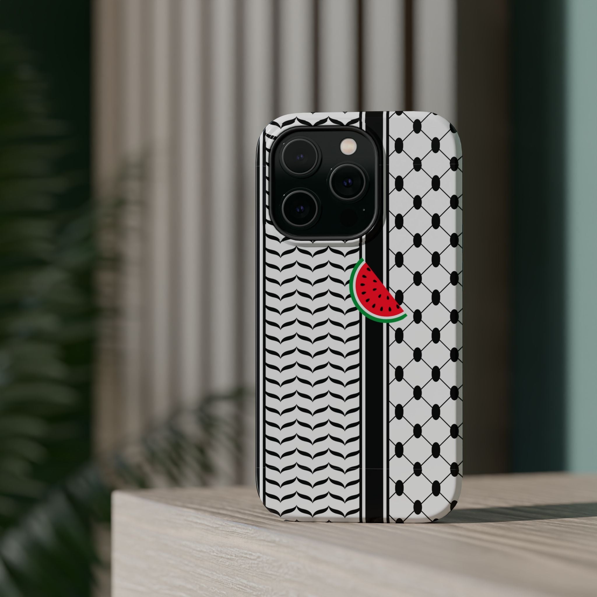 Kufieh Geometric Design Iphone Magnetic Tough Case