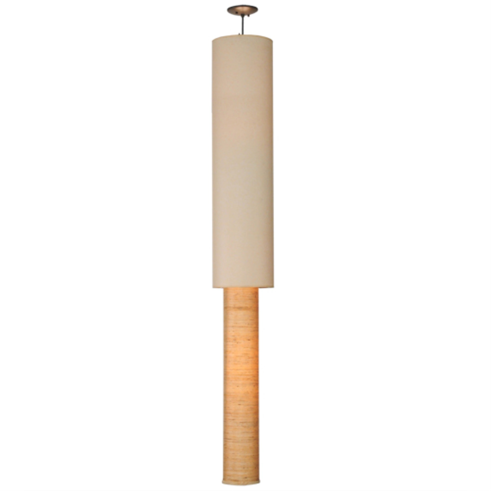 10 inchW Cilindro 2 Tier Pendant