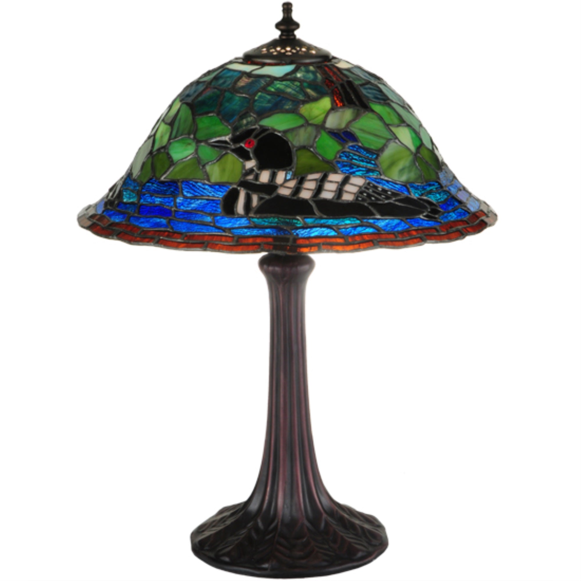 18.75 inchH Loon Table Lamp
