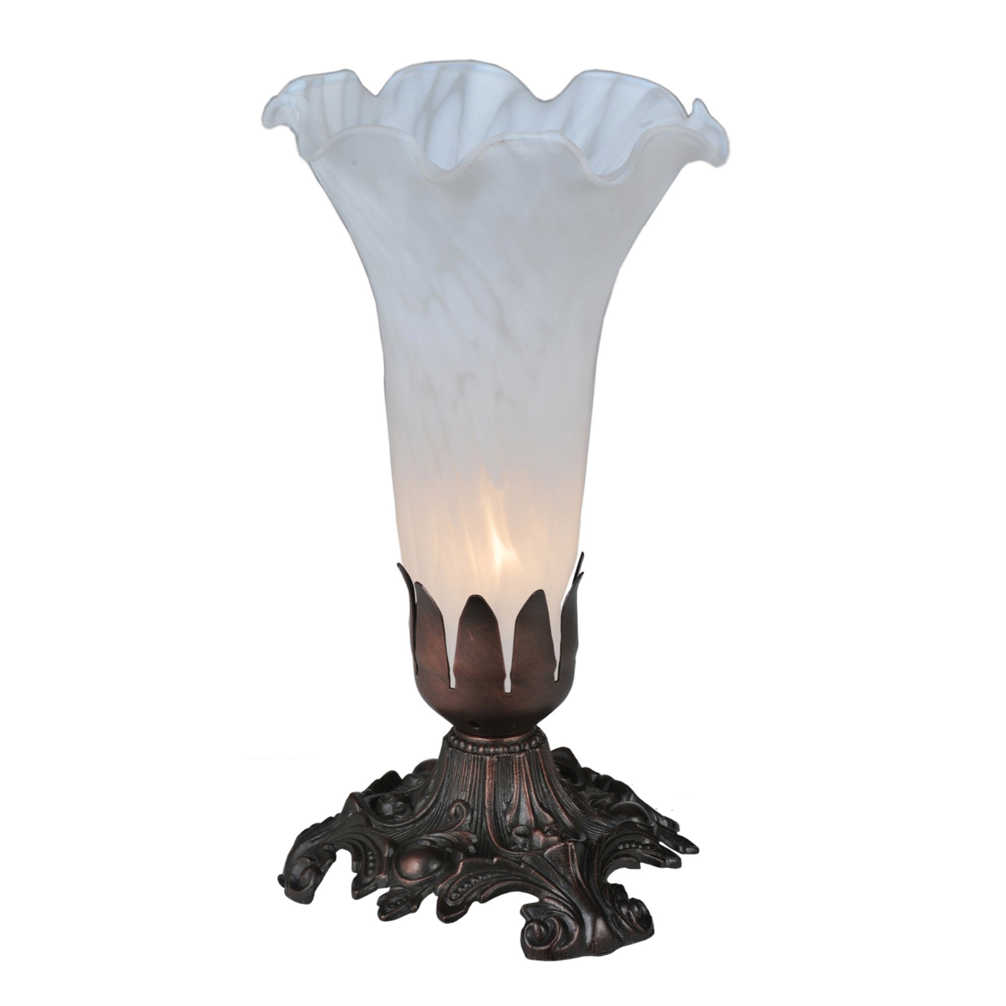 7 inch VICTORIAN CANDLE/WT