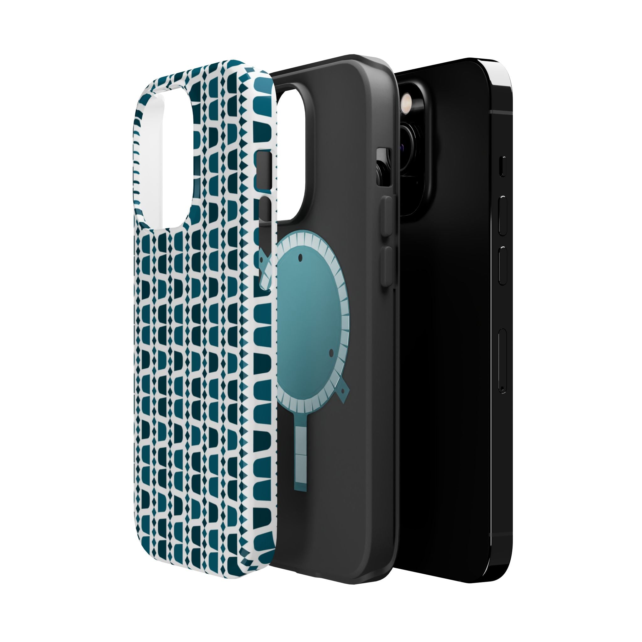 Arabic Coffee ☕️ cups Geometric Design Iphone Magnetic Tough Case