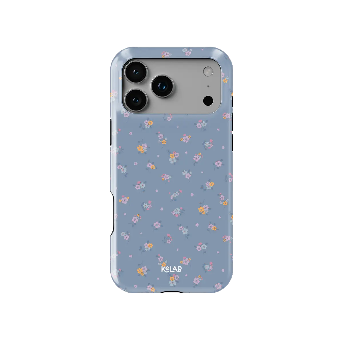 Tiny Meadow | Pastel Blue Floral iPhone Case