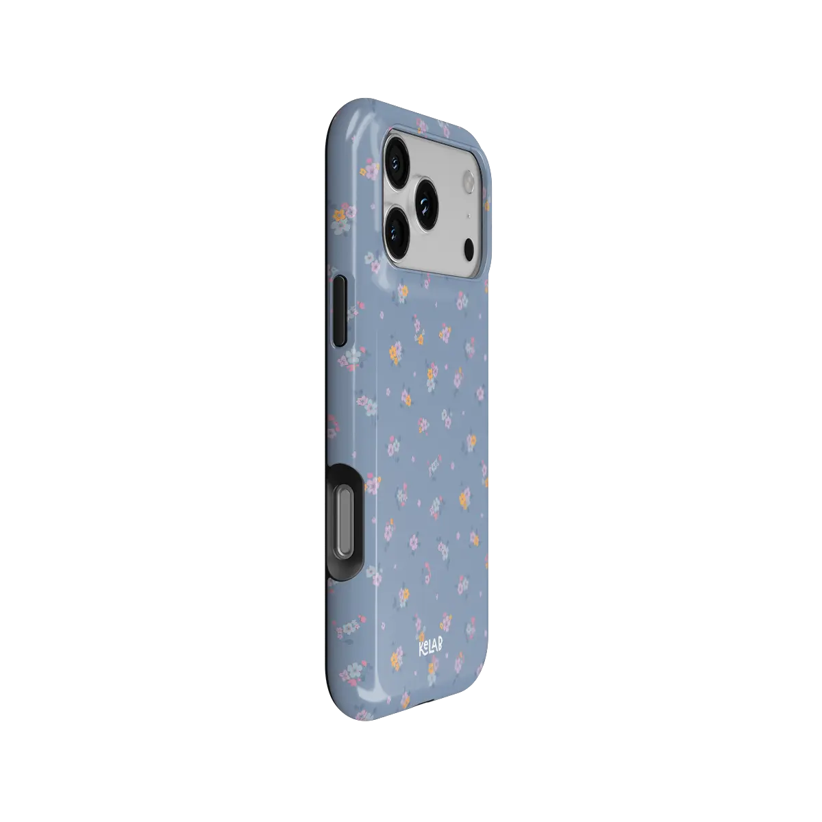 Tiny Meadow | Pastel Blue Floral iPhone Case