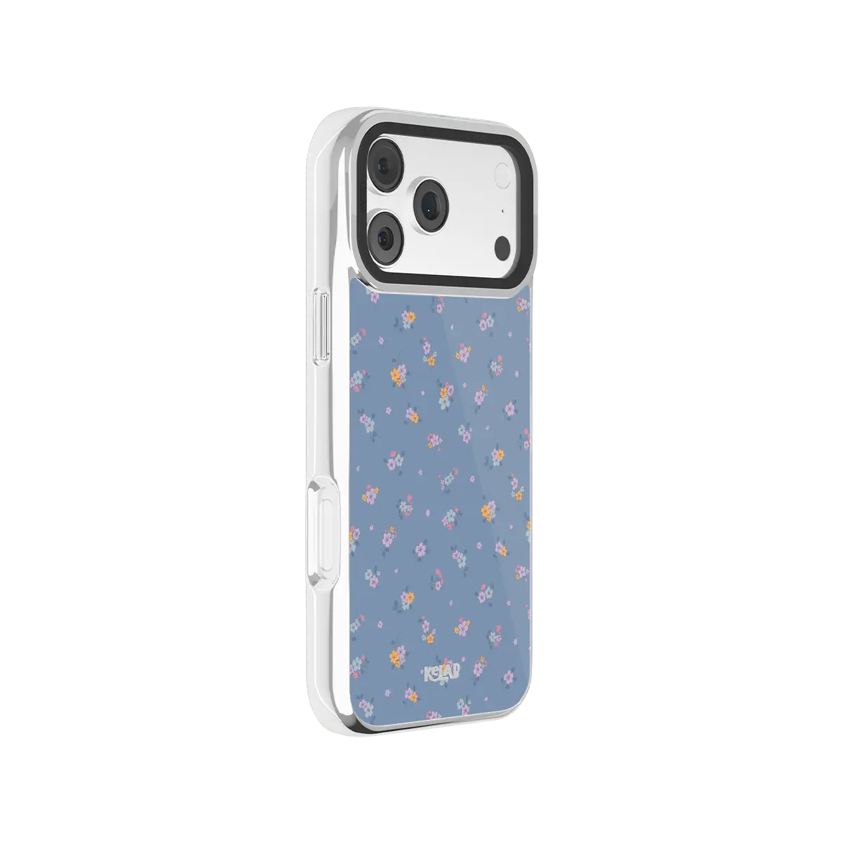 Tiny Meadow | Pastel Blue Floral iPhone Case