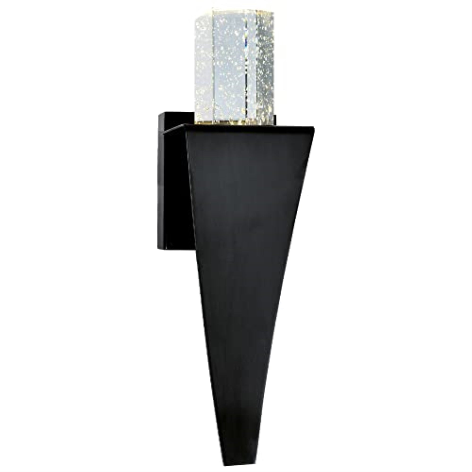 Catania LED Integrated Black Wall Light