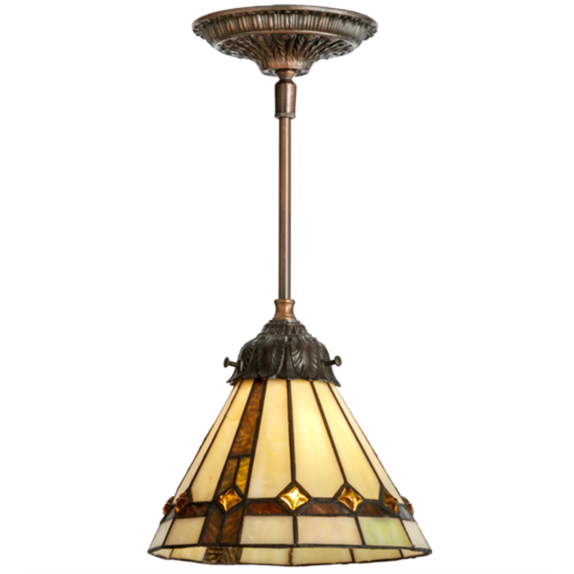 8 inchW Belvidere Mini Pendant