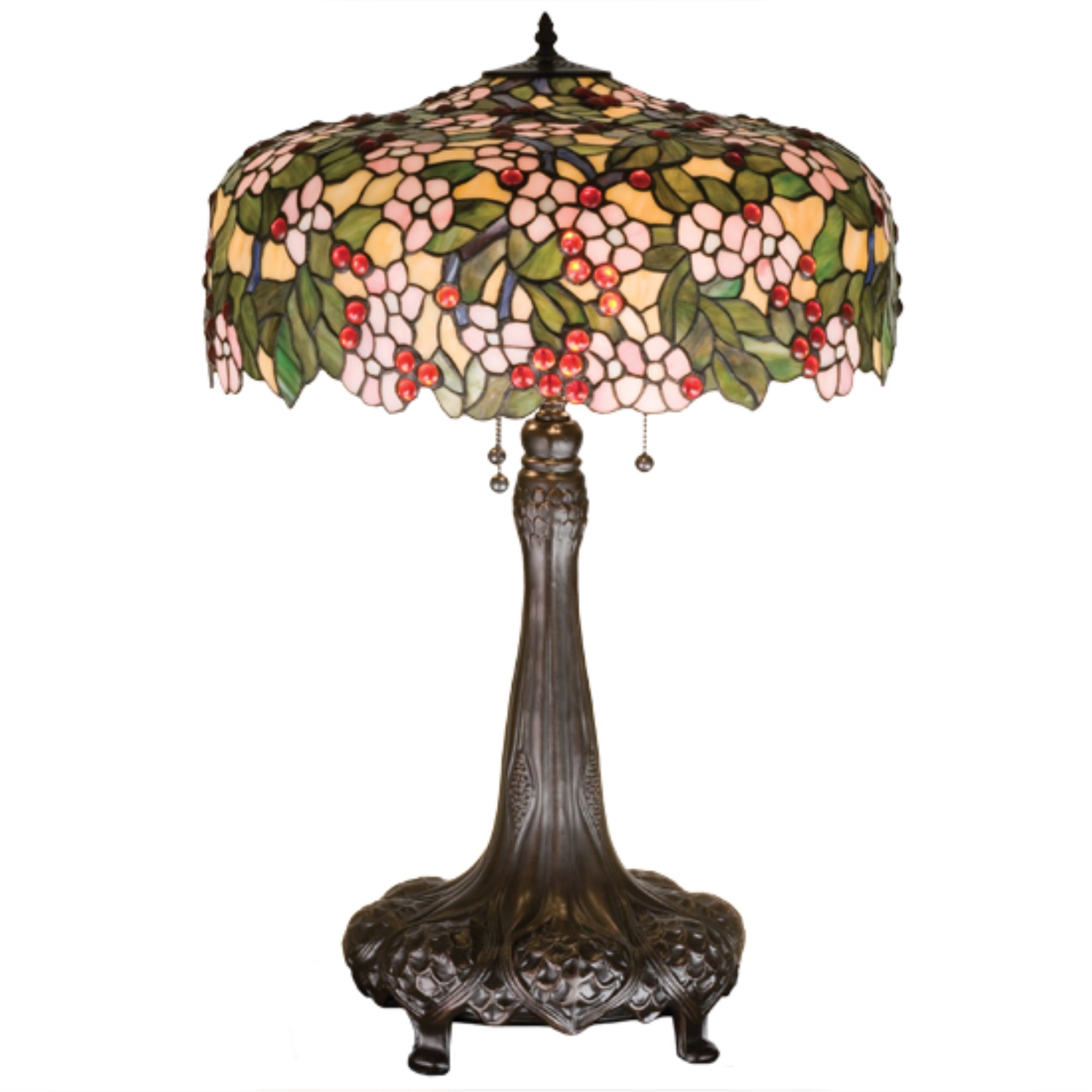 31 inchH Tiffany Cherry Blossom Table Lamp – Lightsdaddy