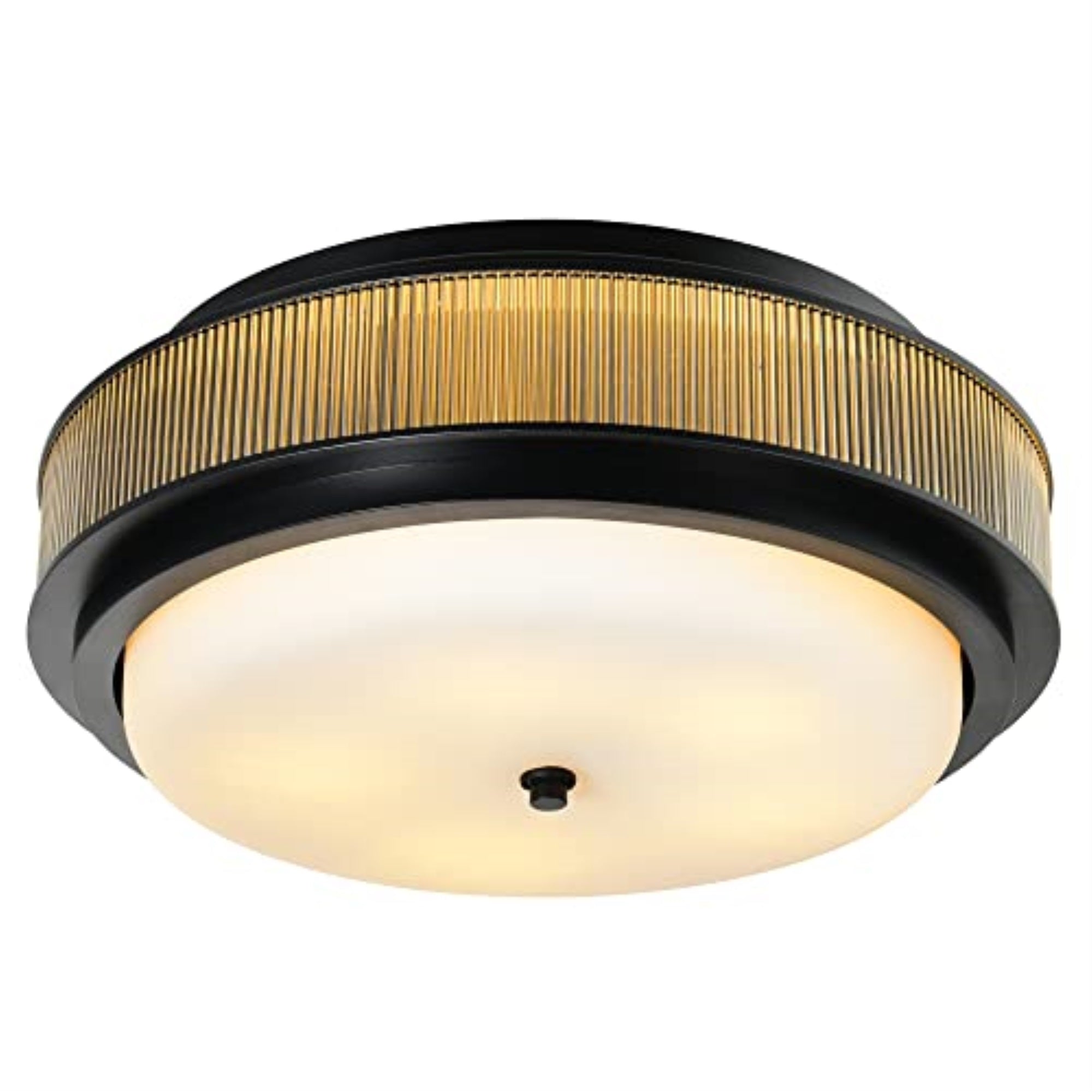 Valdivia 4 Light Black Flush Mount
