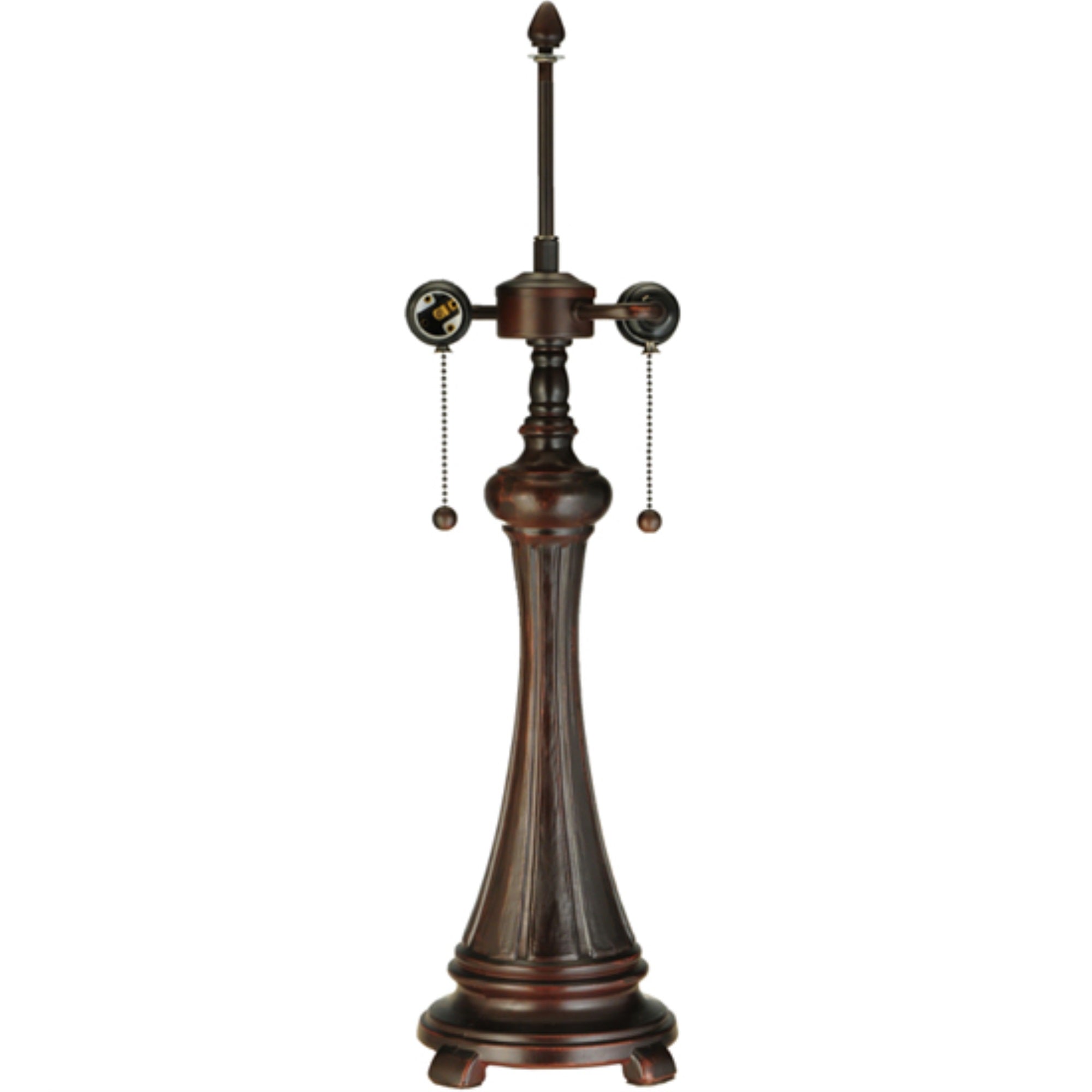 24 inch High Fluted Table Base