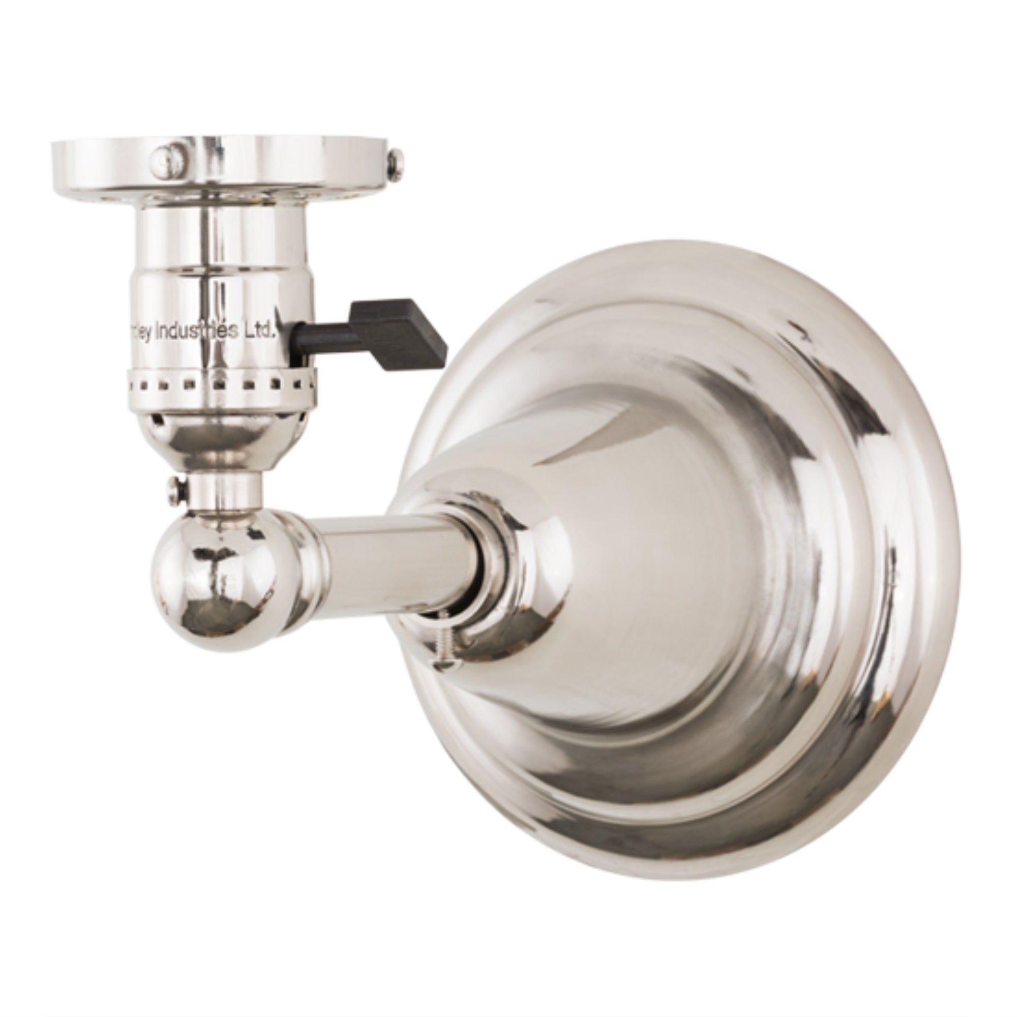 5 inchW Revival Paddle Socket 1 LT Wall Sconce Hardware