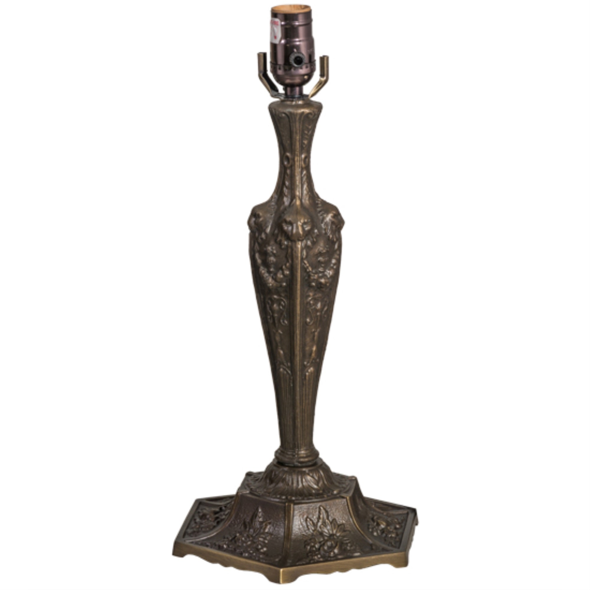 14.5 inchH Lion Head Table Base