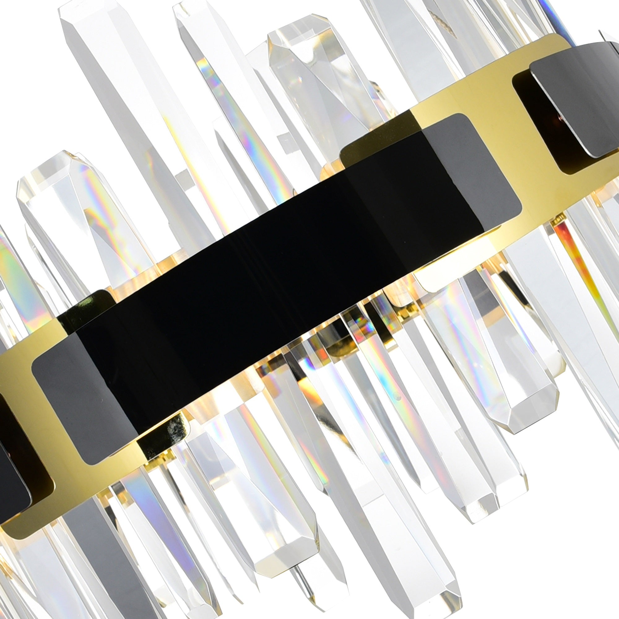 CWI Lighting Aya LED Chandelier, Pearl Black Metal, Model 1592P32-612, Modern Design