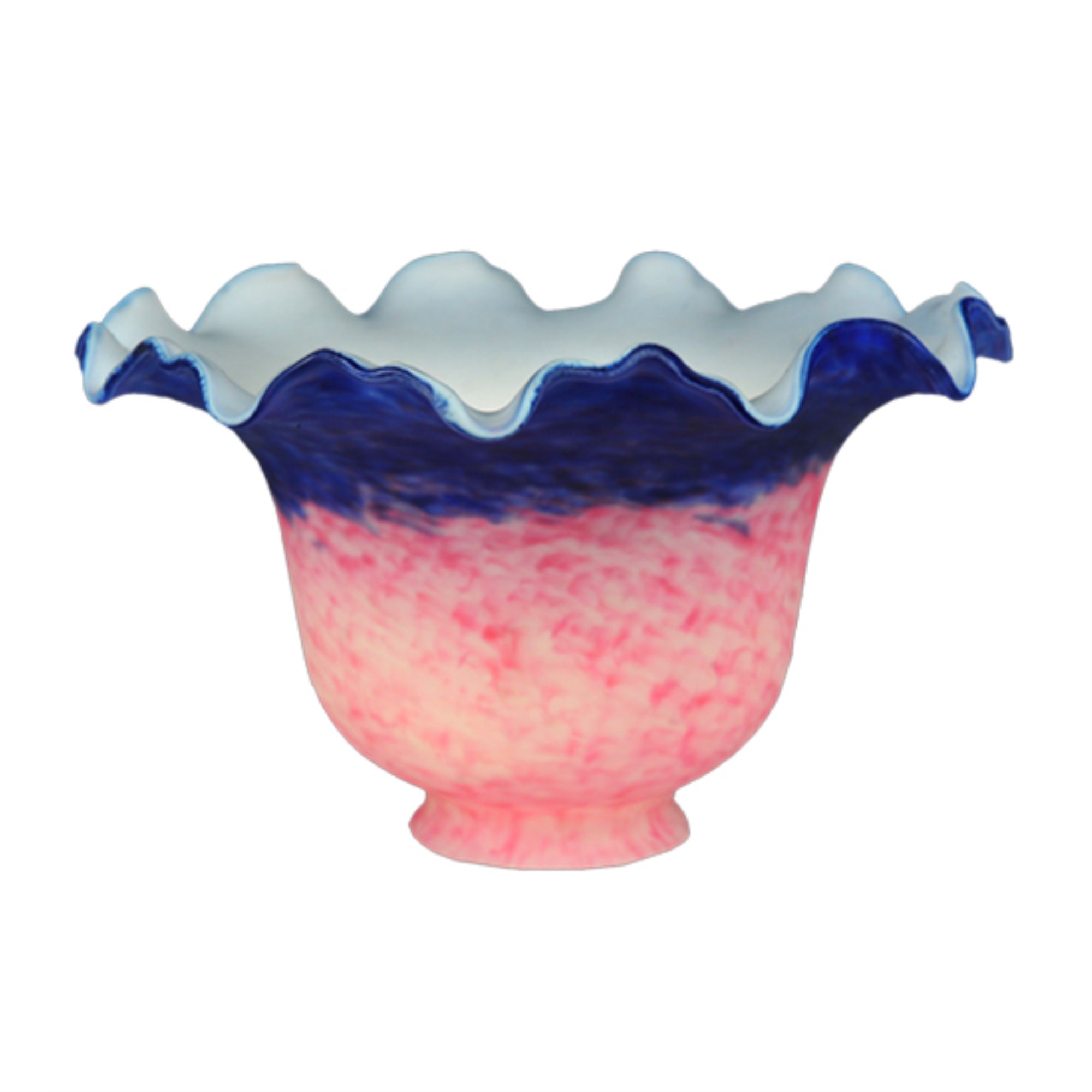 Meyda Tiffany Lighting Fixture, 7in Width, Metal, Pink/Blue, Model 15969