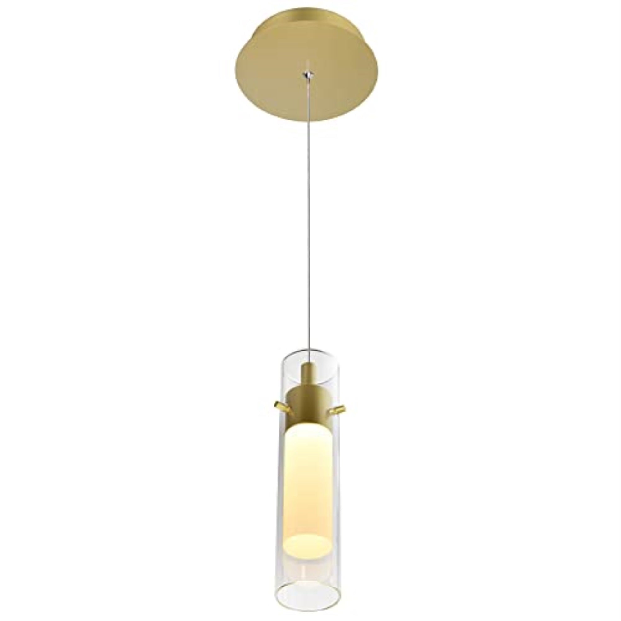 Olinda LED Integrated Satin Gold Mini Pendant
