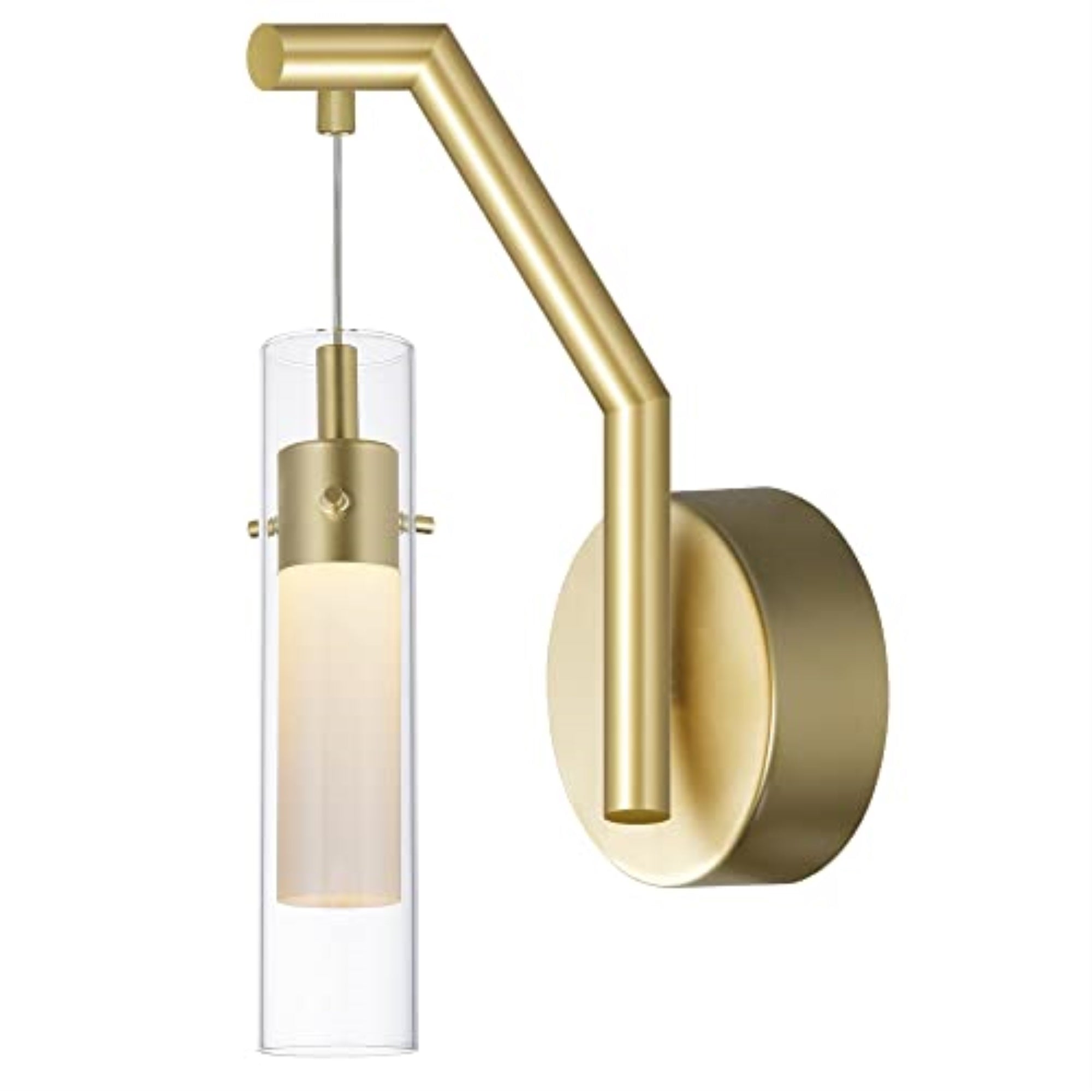 Olinda LED Integrated Satin Gold Wall Light