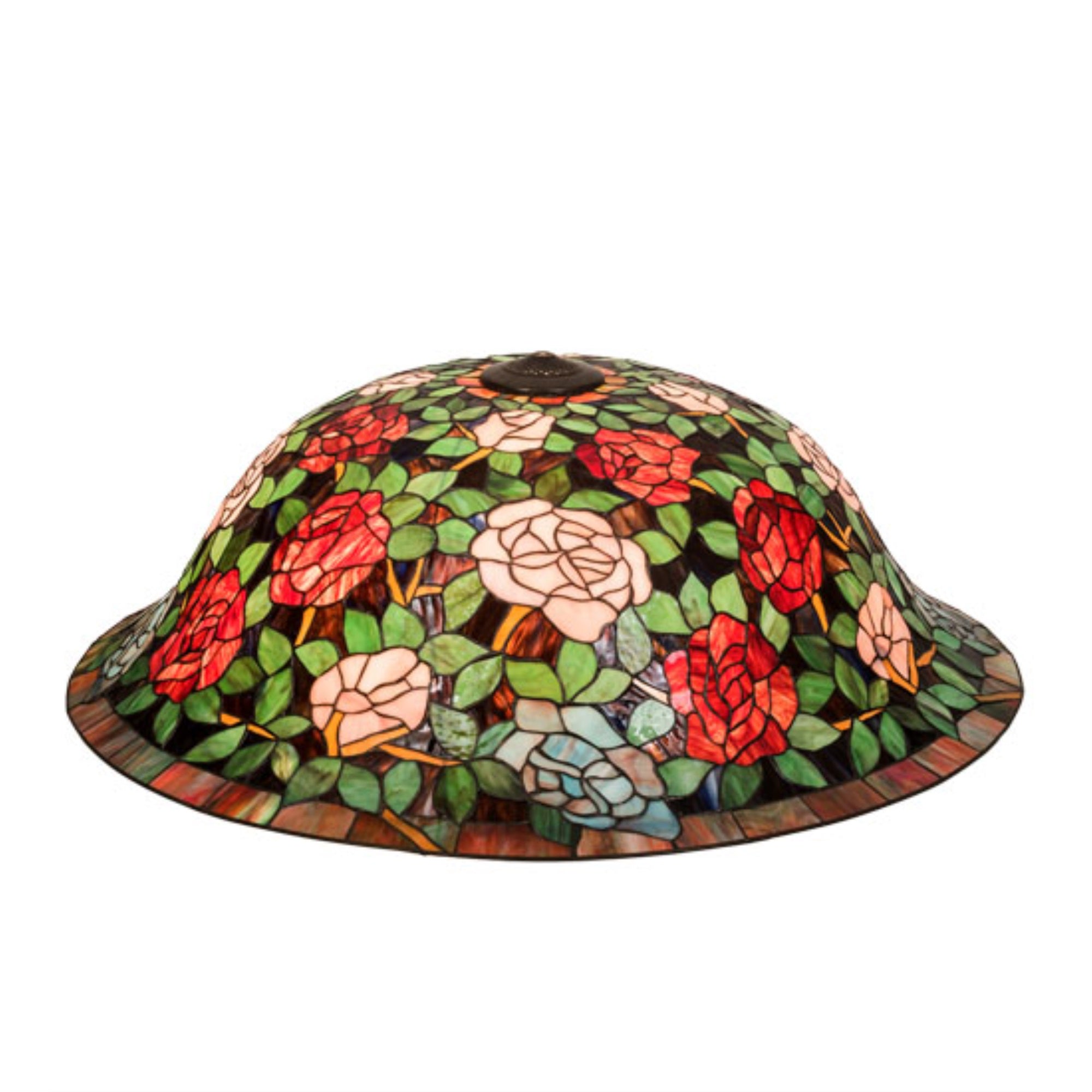 38 inch Wide Tiffany Rosebush Shade
