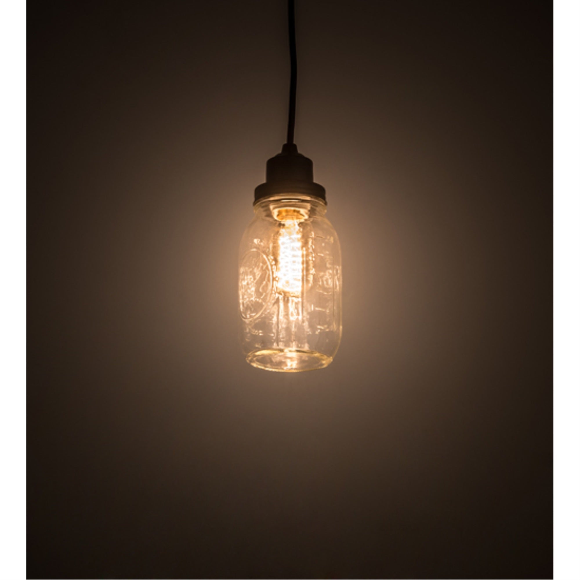 3.75 inch Mason Jar Pendant