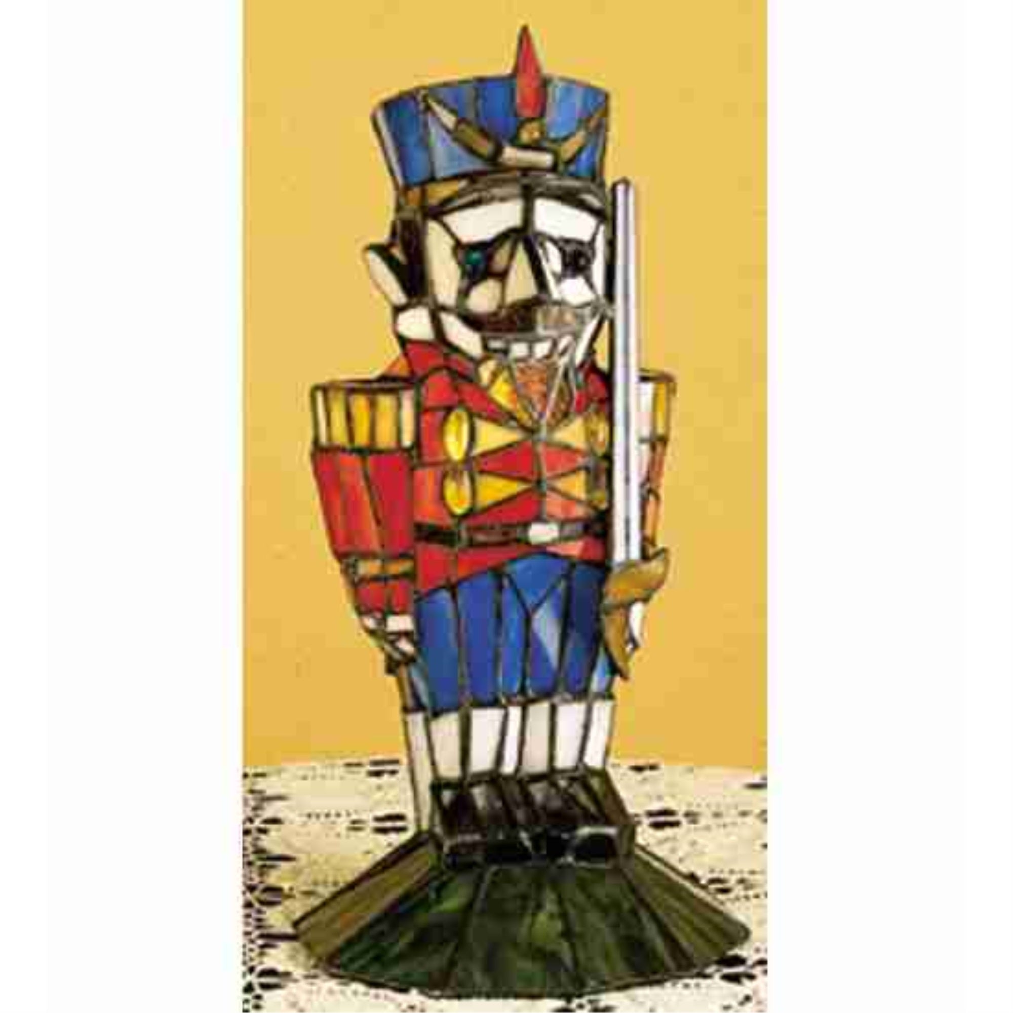 15 inchH X 7 inchW NUTCRACKER ACCENT LAMP
