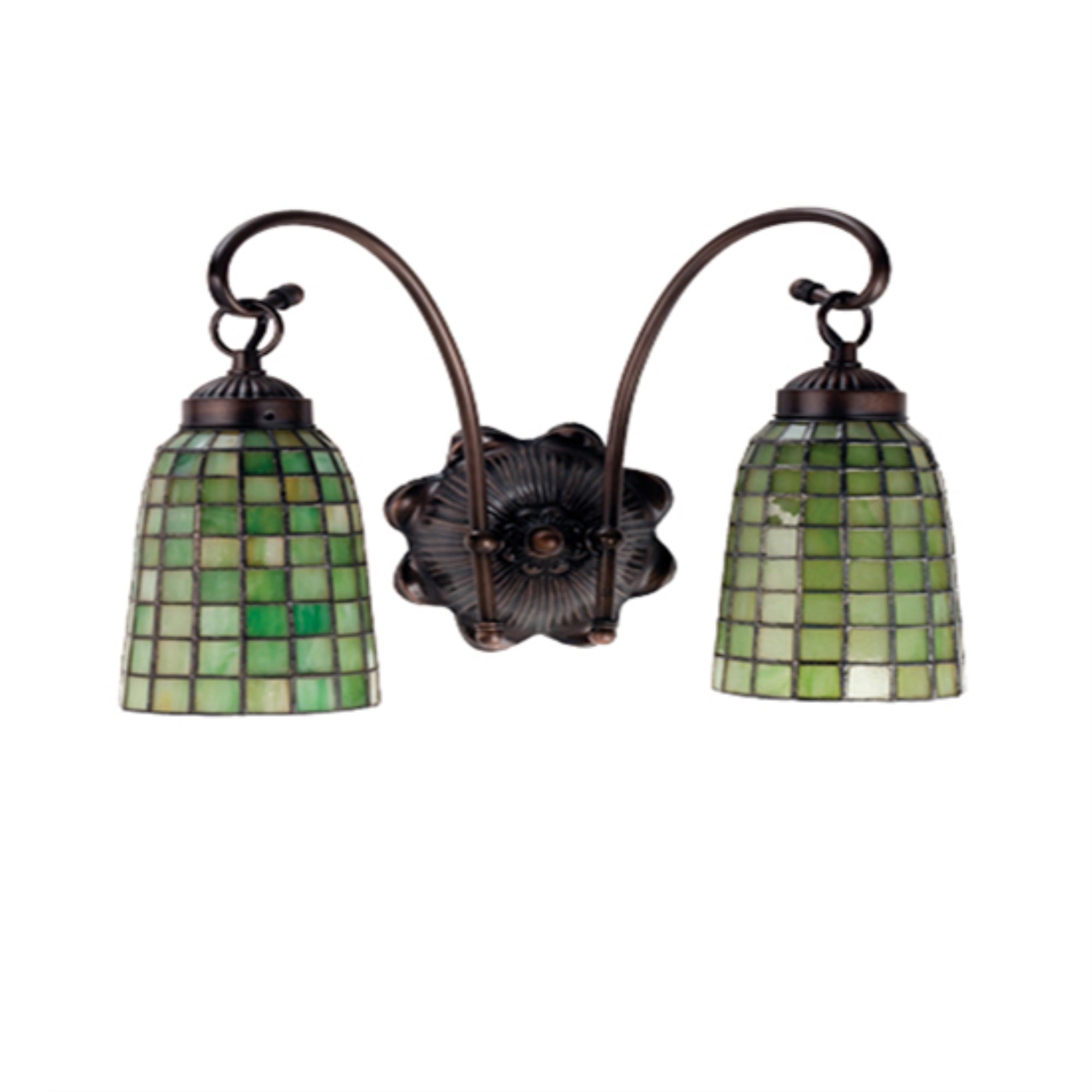 Meyda Tiffany Lighting Fixture, 14.5in Width, Metal, Antique Finish, Model 18637