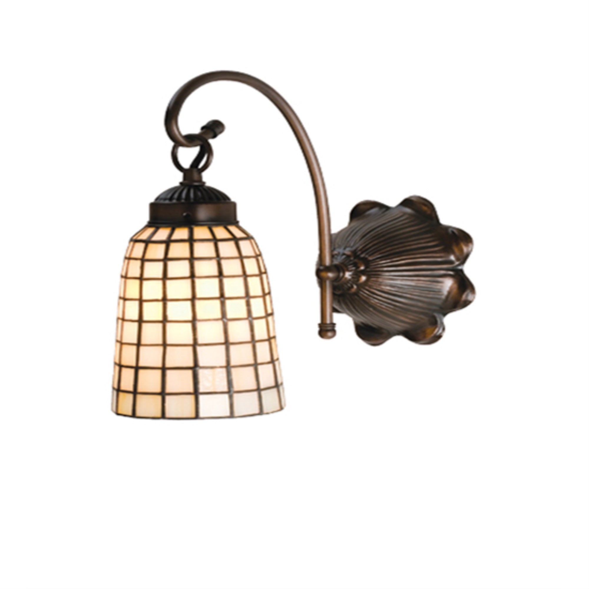 6''W Terra Bone Wall Sconce