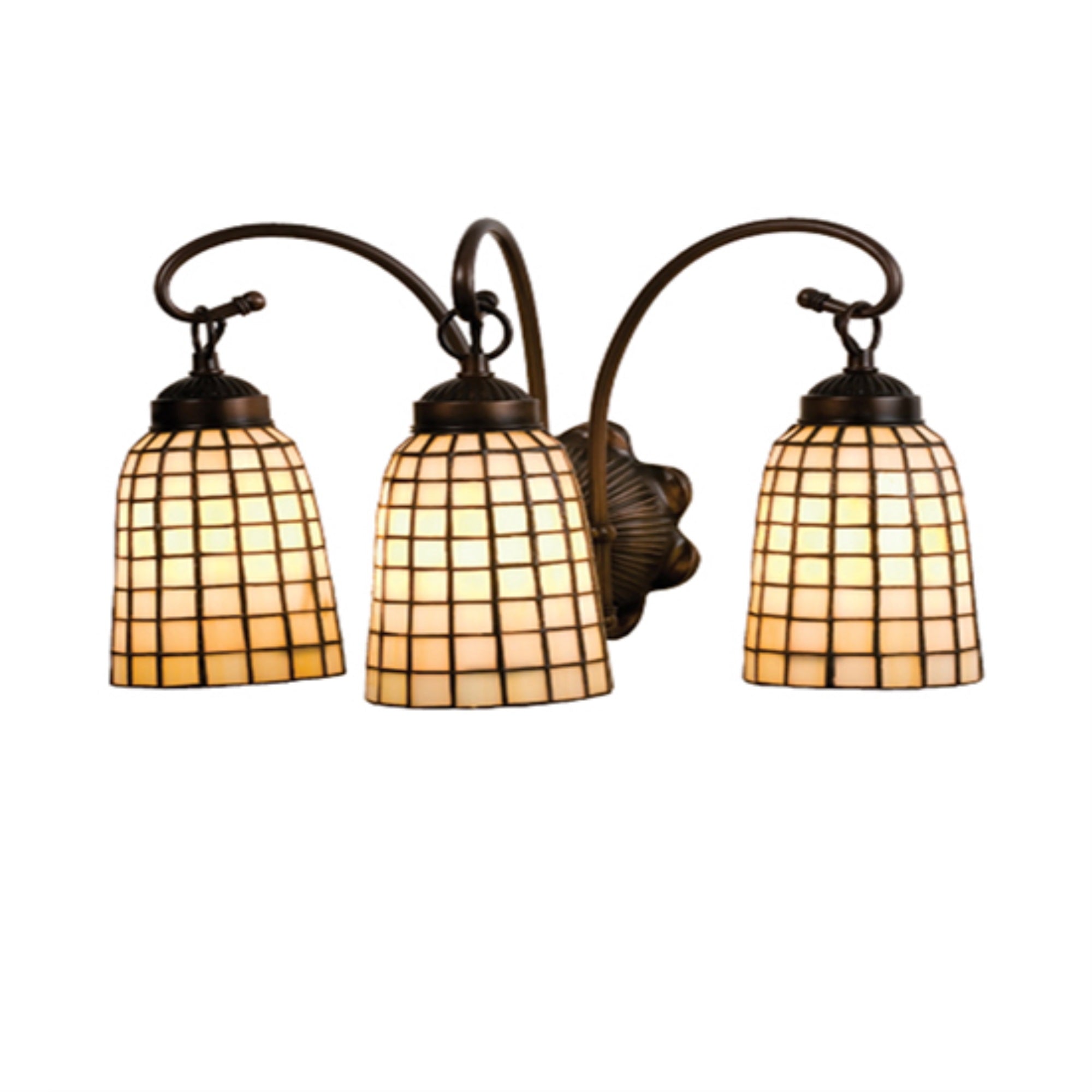 18 inchW Terra Bone 3 LT Vanity Light