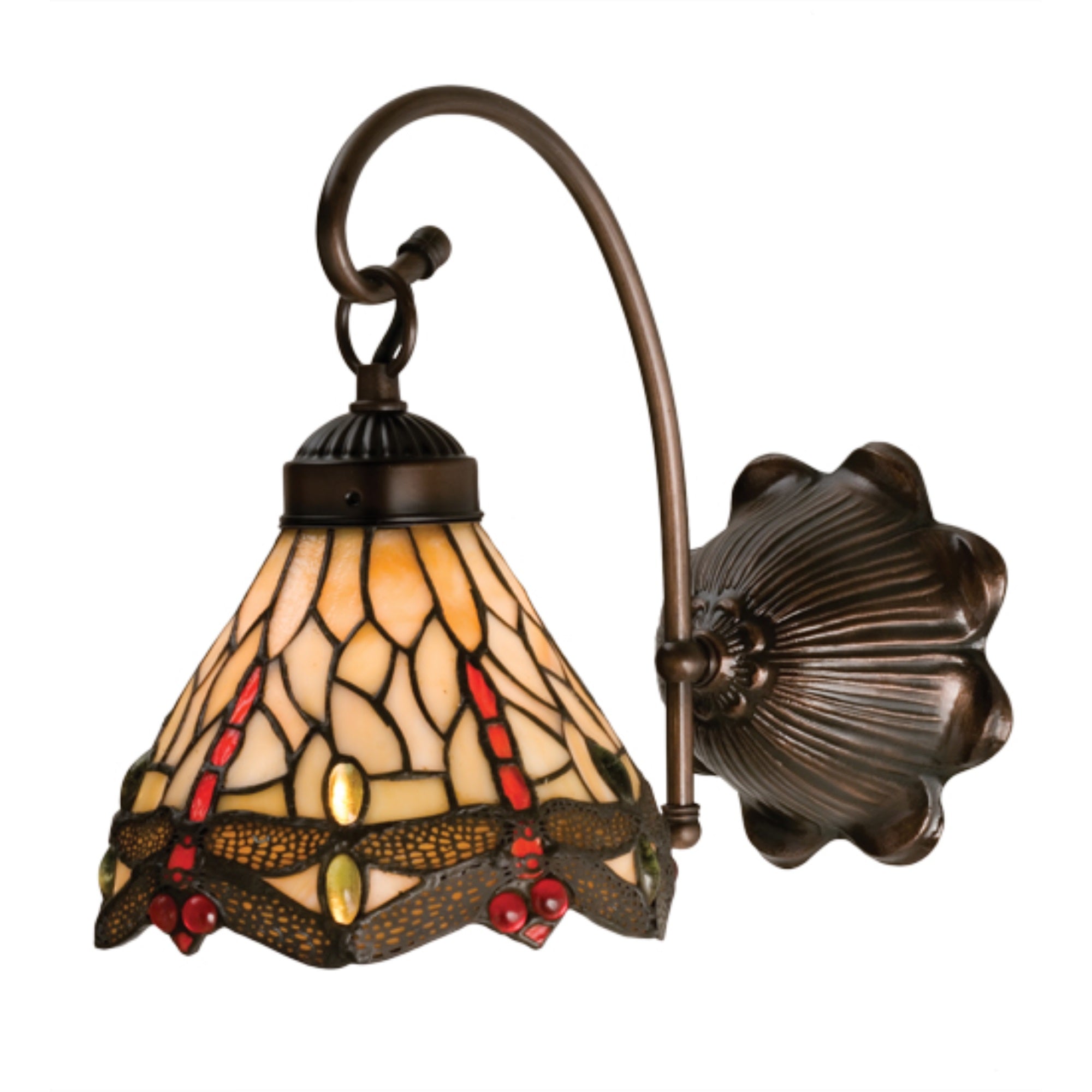 Meyda Tiffany Lighting 18685 Metal Pendant 7in Width Antique Finish