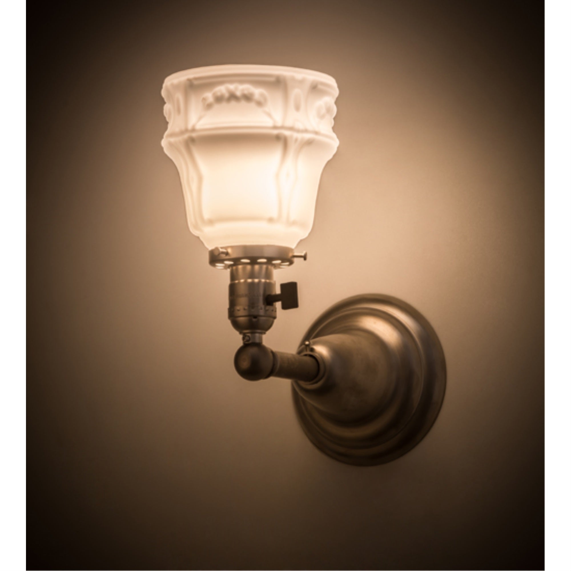 5 inch Wide Revival Garland Wall Sconce