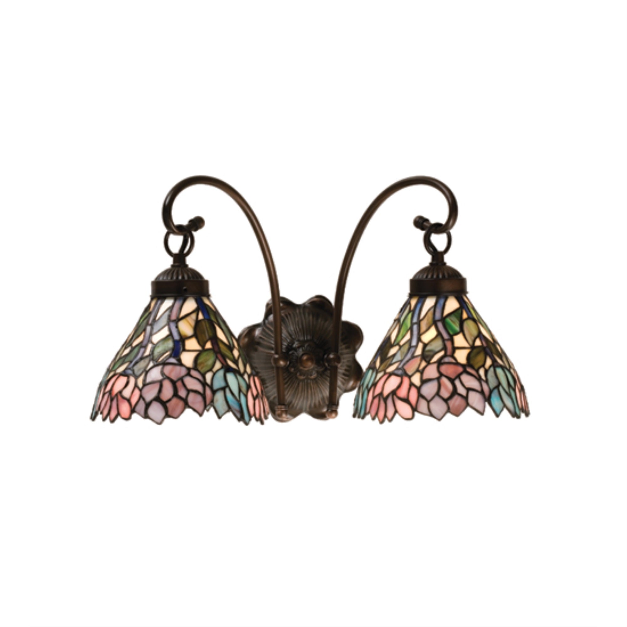 17''W Wisteria 2 LT Wall Sconce