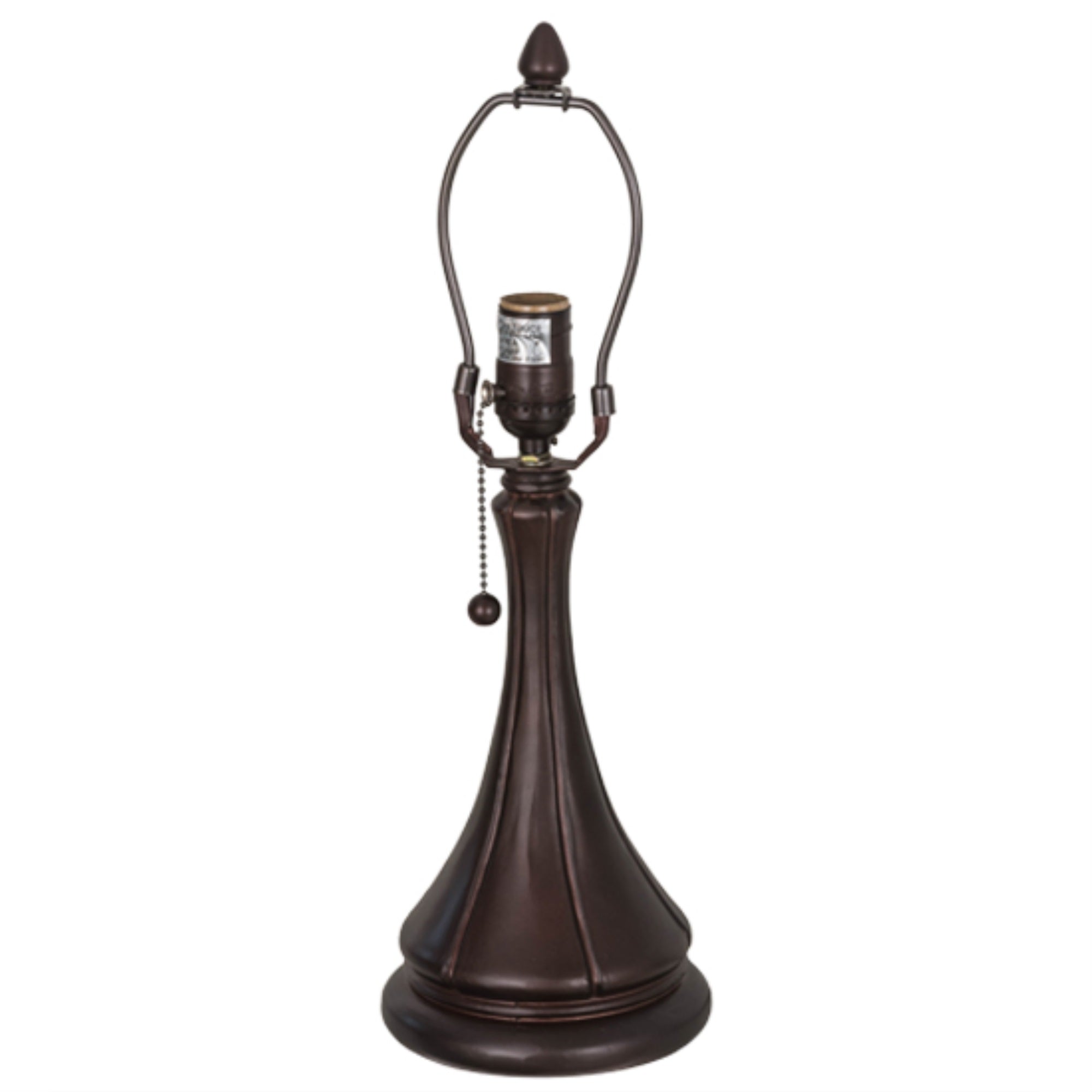 10 inchH Fluted Table Base