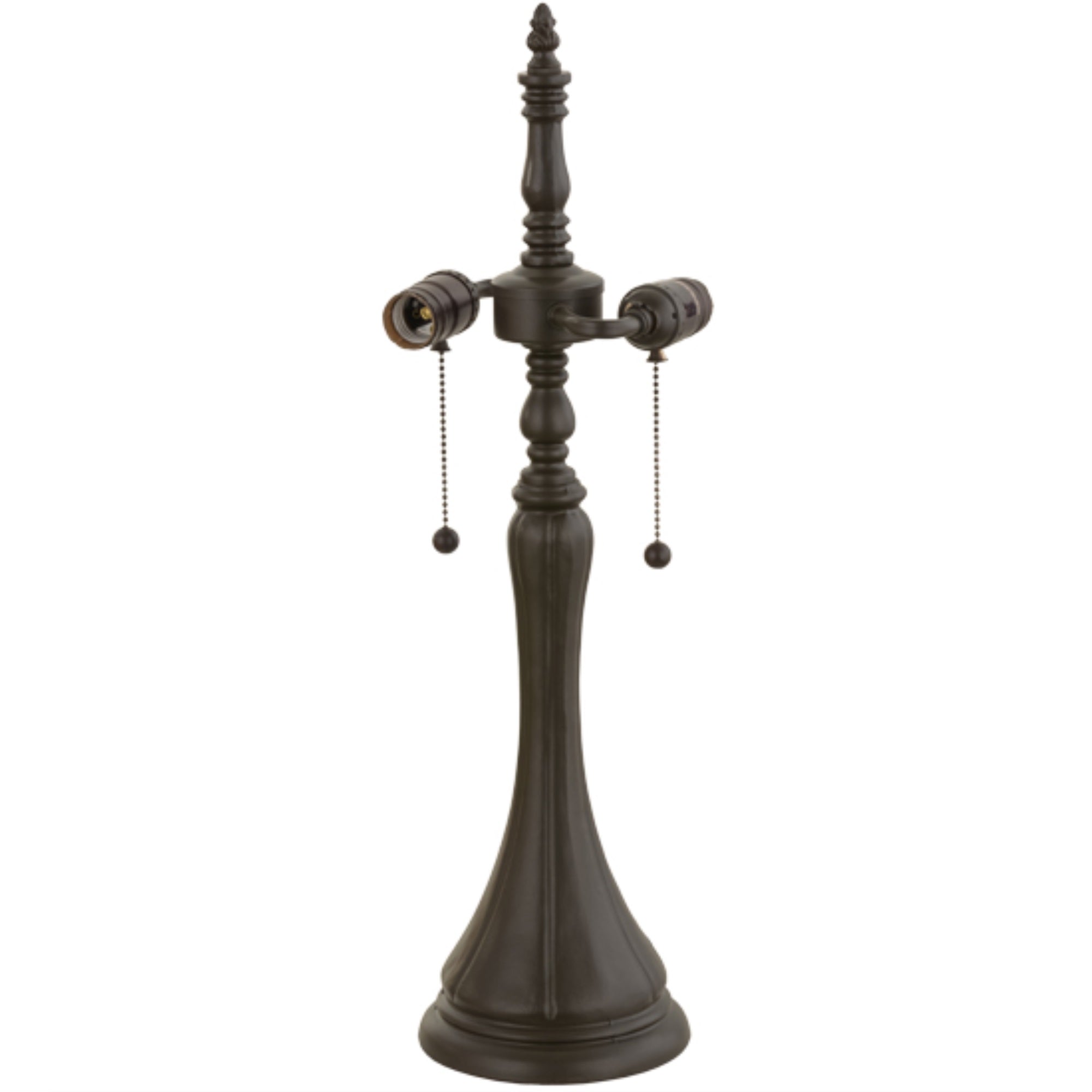 23 inchH Fluted 2 LT Table Base