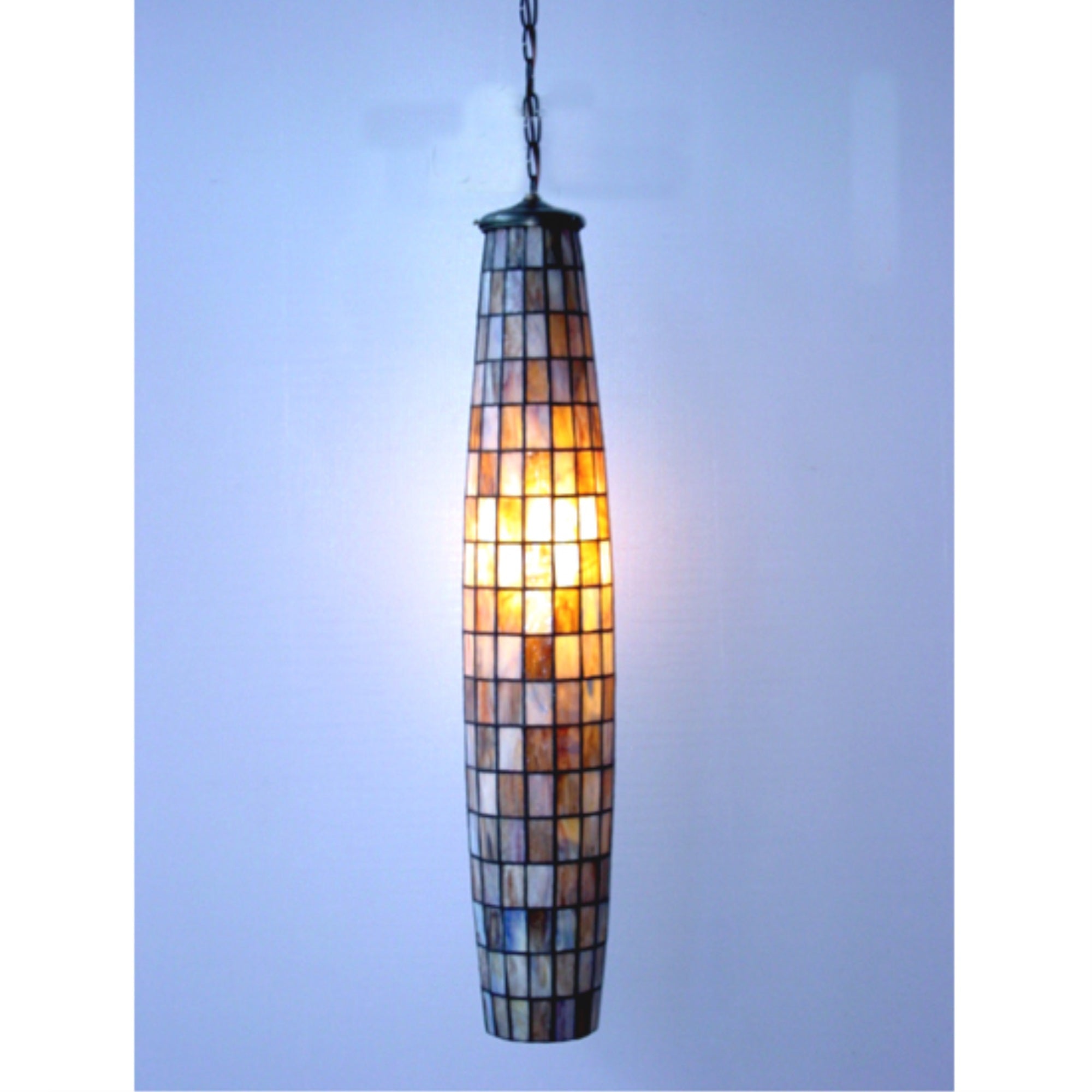 6.5 inchW Checkers Tube Shade