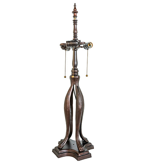33 inch High Lionfoot 3 Light Table Base