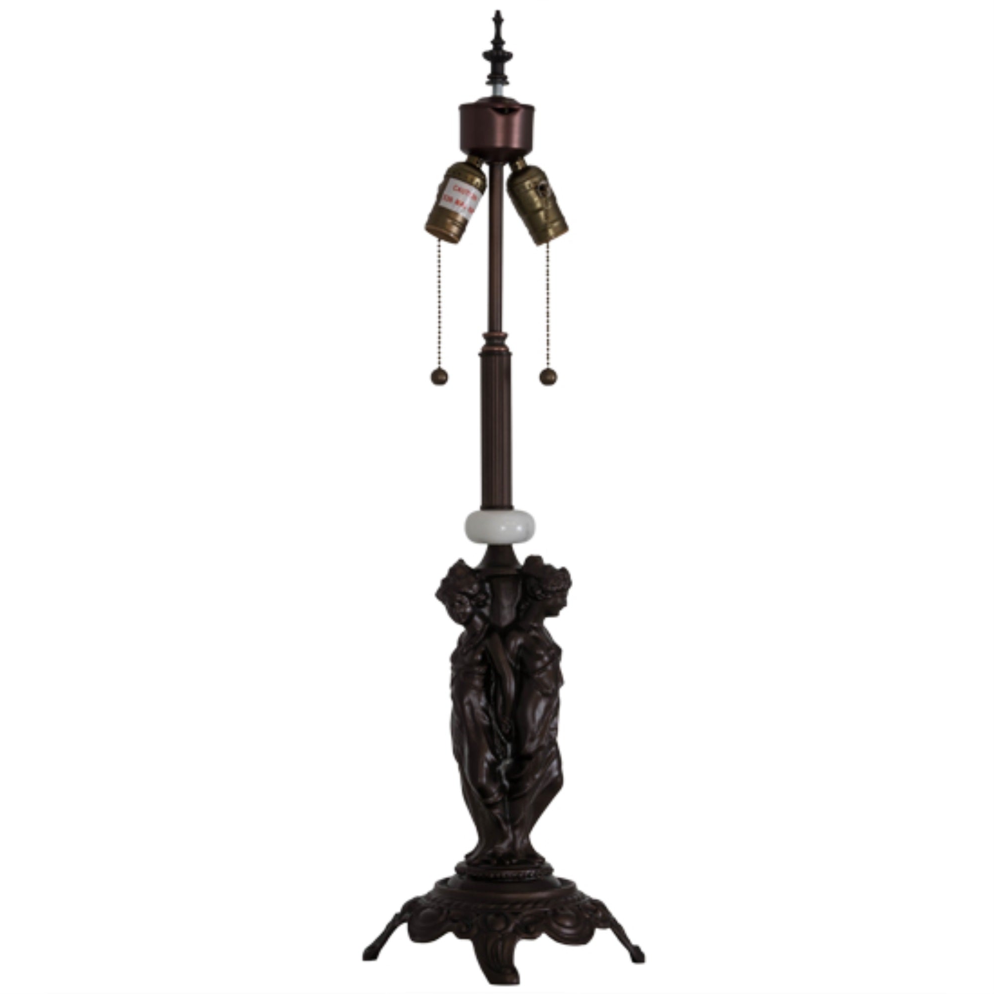 Meyda Tiffany Lighting 19907 Metal Fixture 28in Height Bronze/Dark