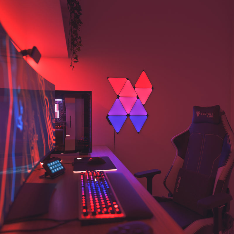 Shapes Limited Edition Ultra Black Triangles Smarter Kit (9 Panels)