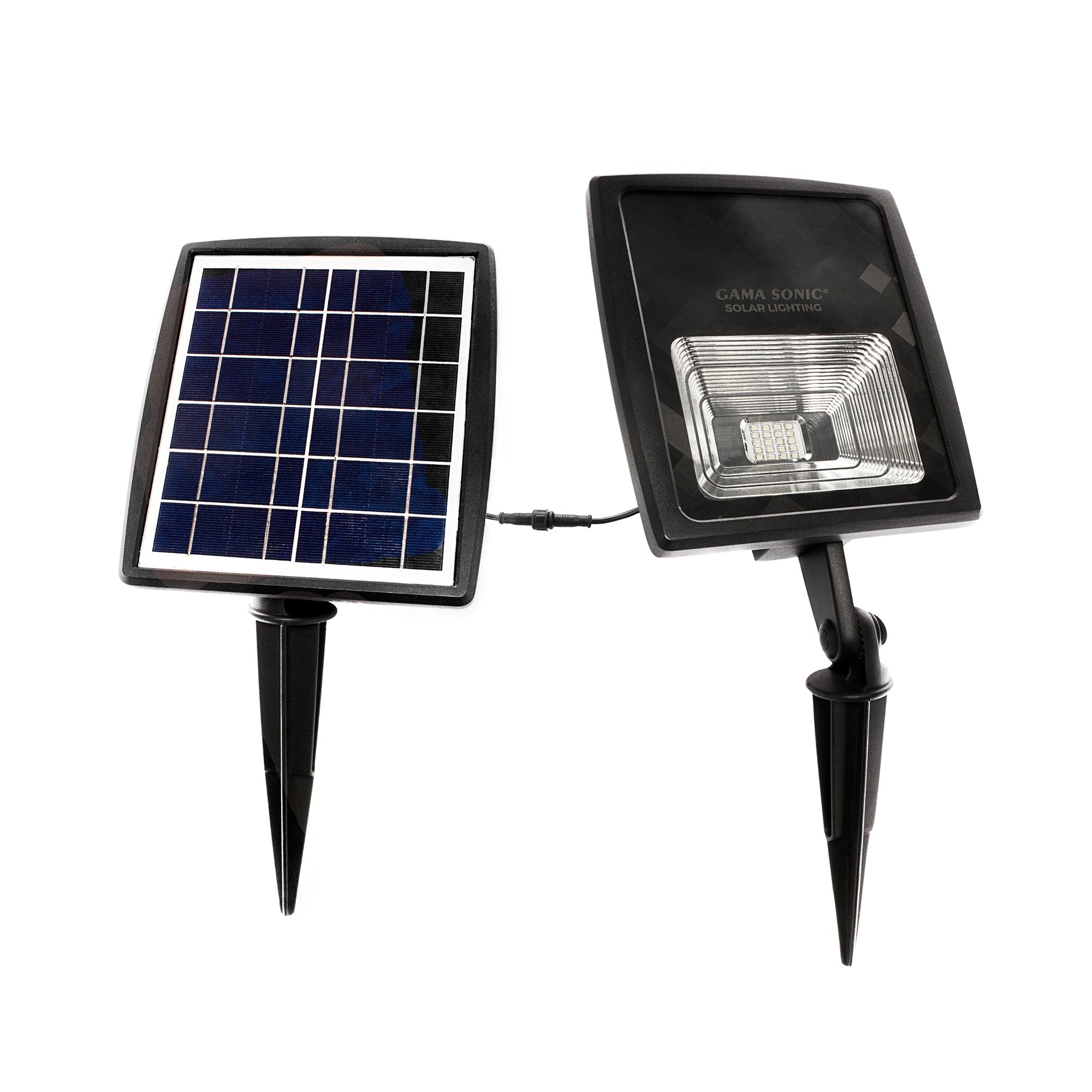 Gama Sonic Solar Flood Light with Warm White LEDs