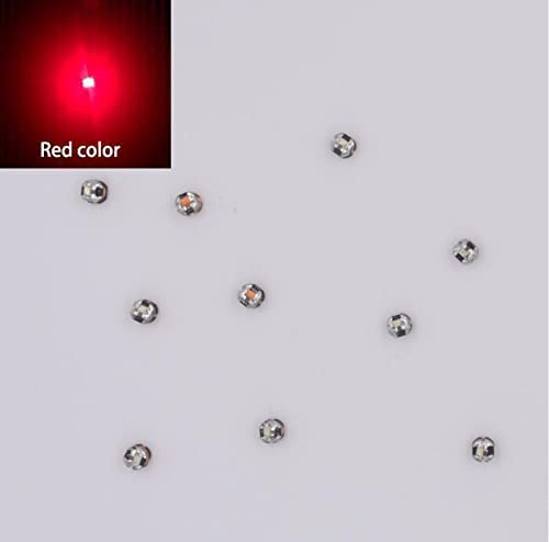 Taidacent Wireless LED Induction Module, 10PCS Red LEDs, 80mm Coil, Model TDJL000109, Other Material