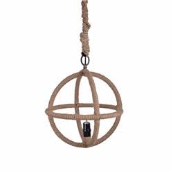 Benzara Beautifully Tangled Calder Chandelier, Ivory