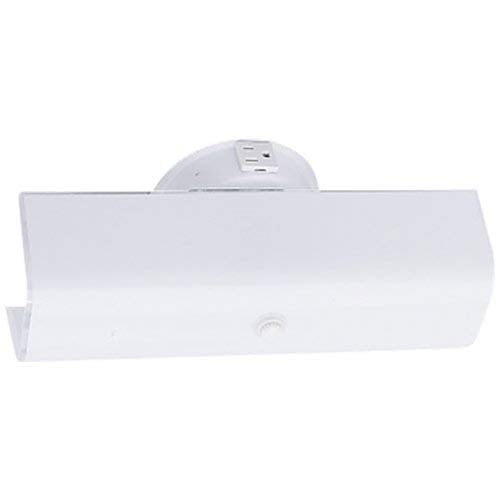 Westinghouse Two-Light Interior Wall Fixture, White Finish, Ceramic Glass, Model 6640300