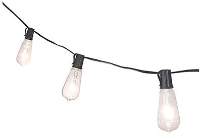 Christmas Lights Replacement Bulb  Edison Style  Clear  7-Watt  2-Pk.