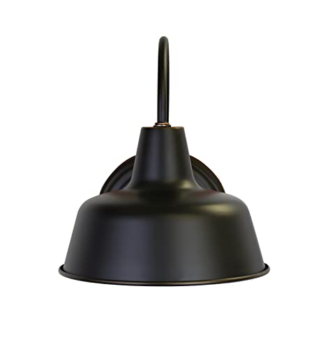 Design House 519504 Mason 1 Light Wall Light, 8 in., Oil Rubbed Bronze, Alloy Steel
