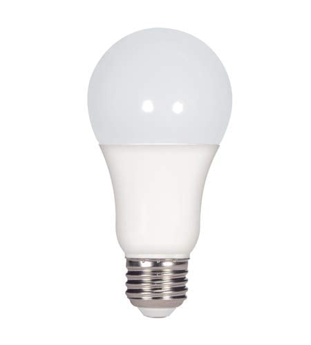 Satco LED Light Bulbs, 15.5A19, 50K, Non-Dimming, 120V, Set of 6, Copper
