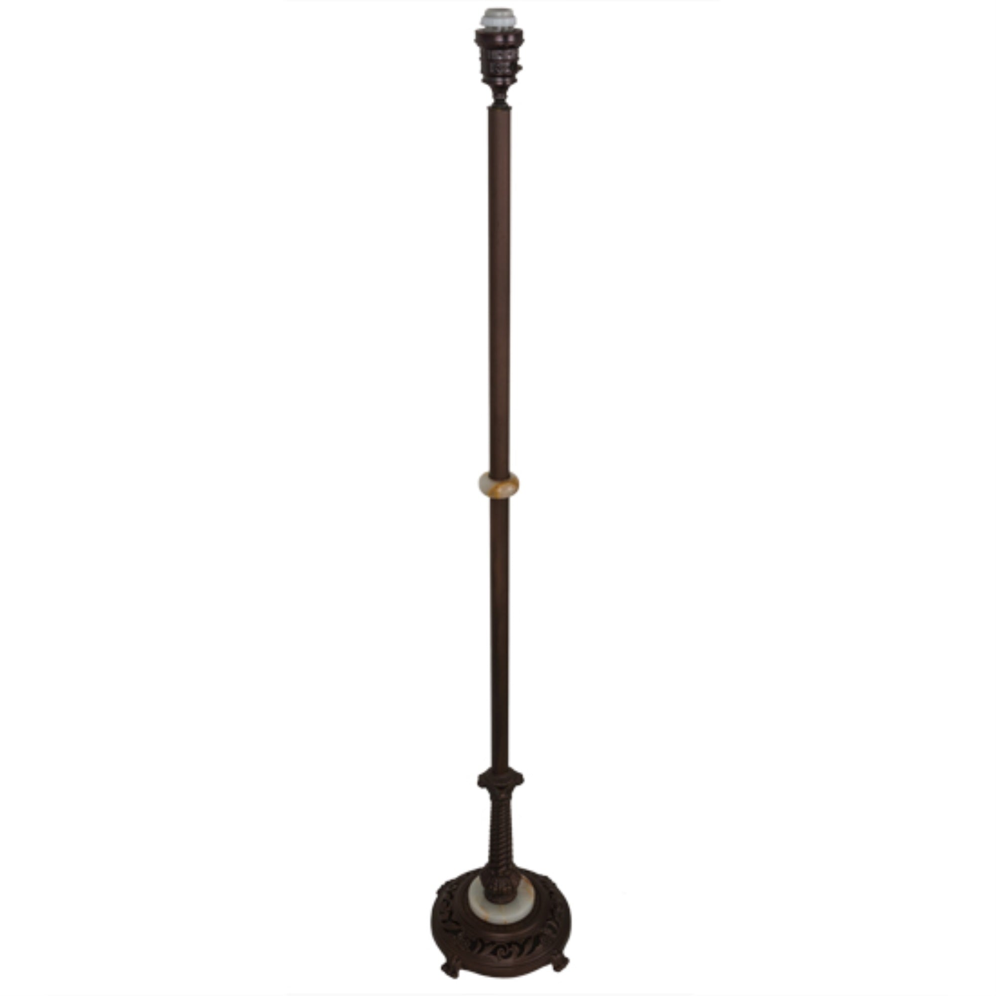65.5 inchH Onyx Torchiere Floor Base