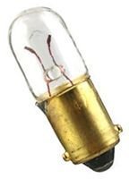 CEC INDUSTRIES 1819 LAMP, INCANDESCENT, MINI BAYONET/BA9S, 28V, 1.12W (5 pieces)