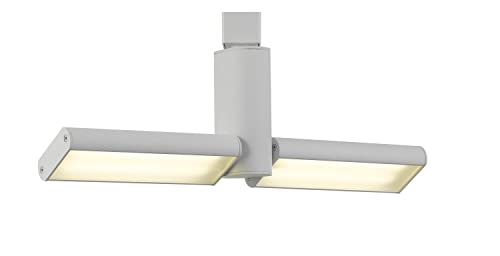 Cal Lighting HT-634-2-WH One Light Track Fixture from Led Track Collection,White,6.75x2.40x15.40